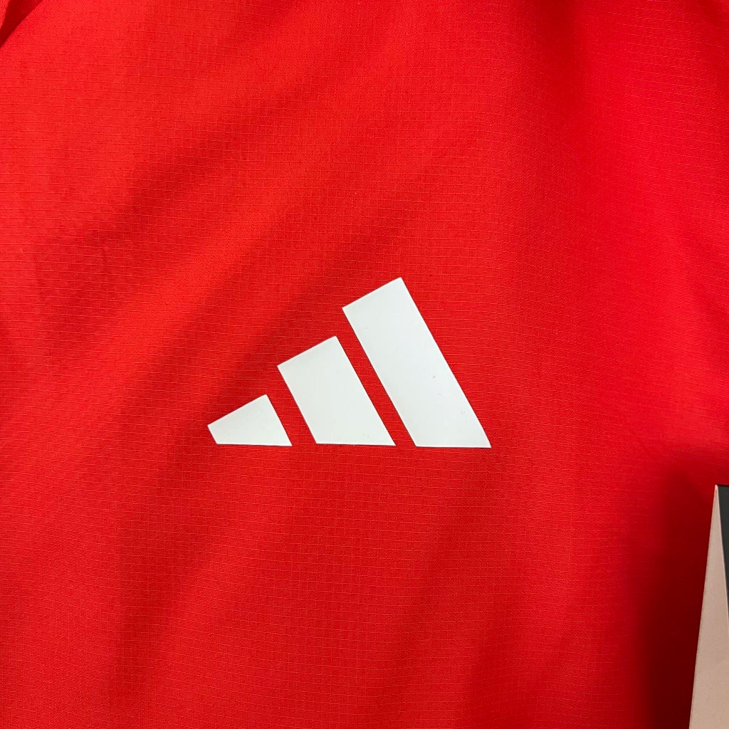 Corta-vento Internacional Adidas - Vermelho