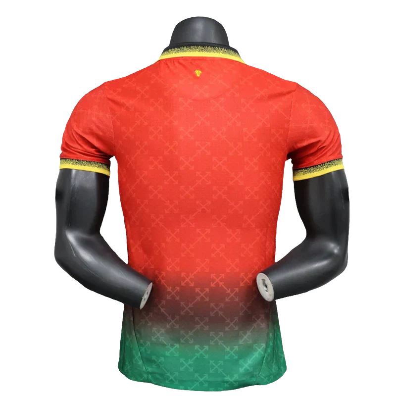 Camisa AC Milan 25/26 Edição Comemorativa - Vermelho - Versão Jogador