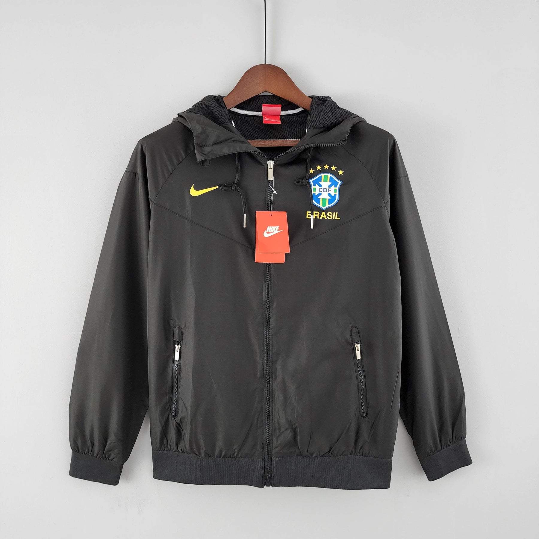 Corta-vento Brasil Nike - Preto