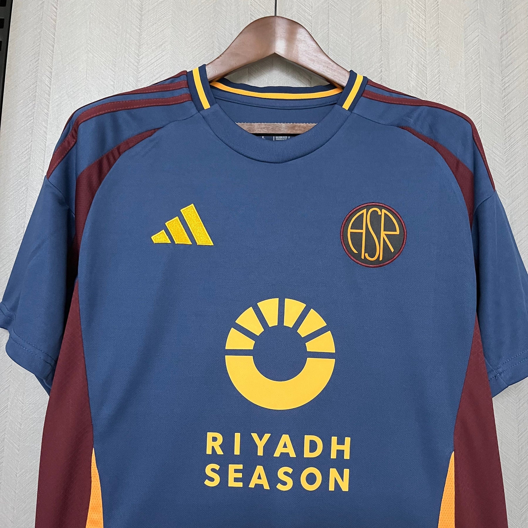 Camisa da Roma III 24/25 Azul e Amarela