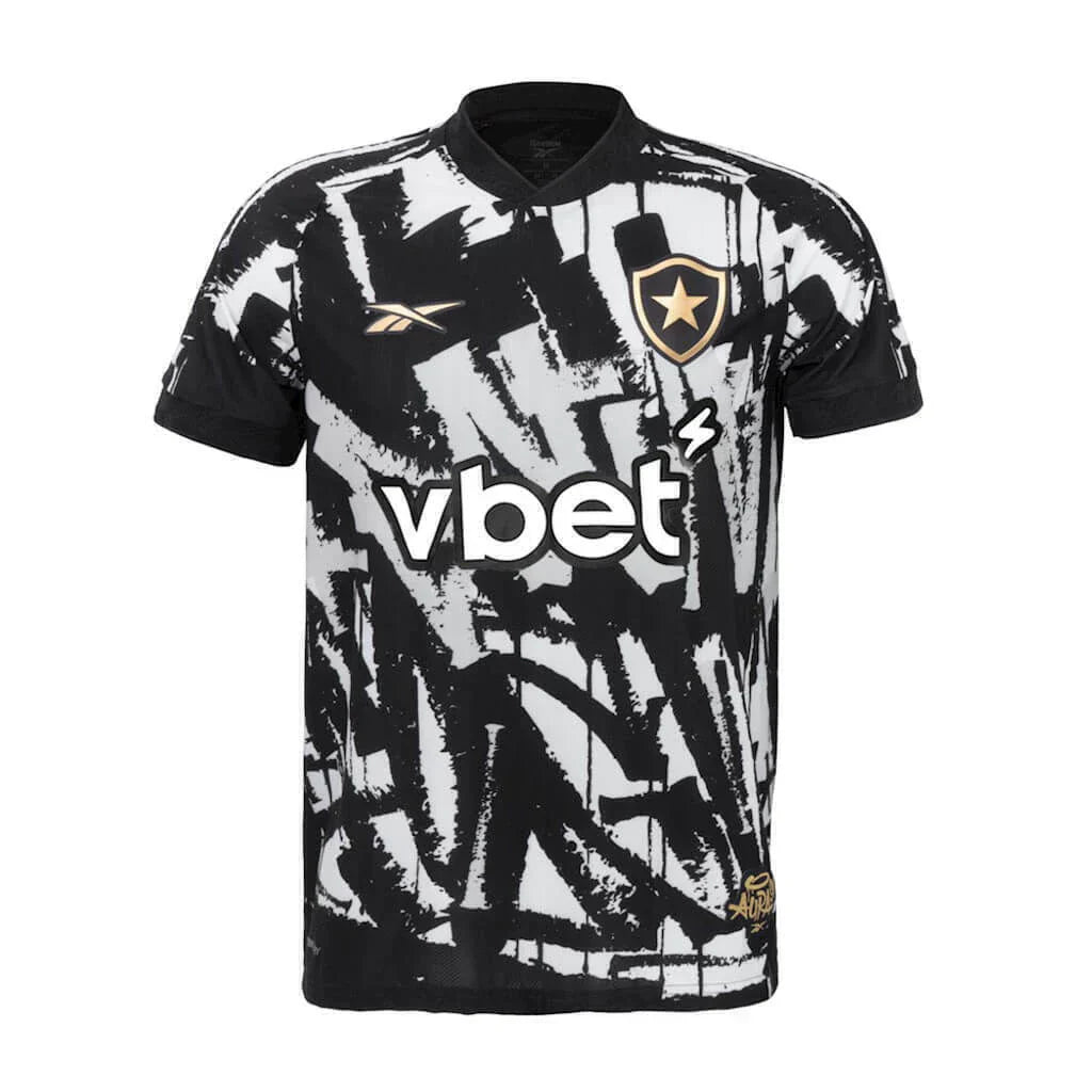 Camisa Botafogo 4th 25/26 - Preta e Branca