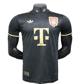 Camisa Bayern de Munique 25/26 Edição 125º Aniversário - Preto - Versão Jogador