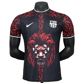 Camisa Barcelona Lion Edition 25/26 - Vermelha - Versão Jogador