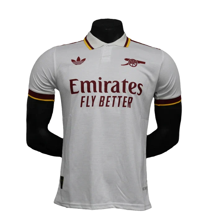 Camisa Arsenal Edição Especial 25/26 - Branca - Versão Jogador